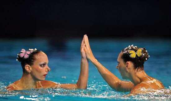 European Synchronized Swimming Championships. Day One