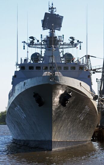 Sea trials for frigate "Quiver" (Tarkash)