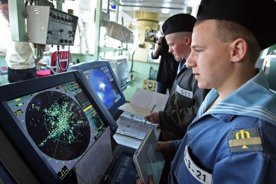 Sea trials for frigate "Quiver" (Tarkash)