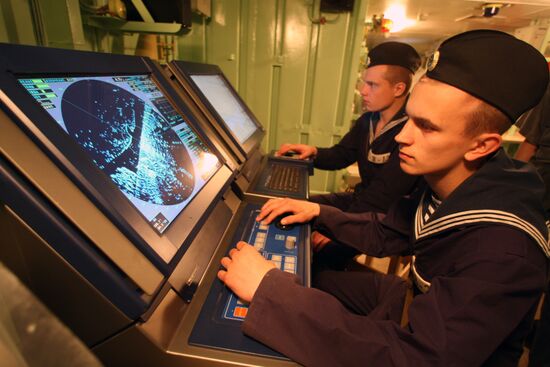 Sea trials for frigate "Quiver" (Tarkash)