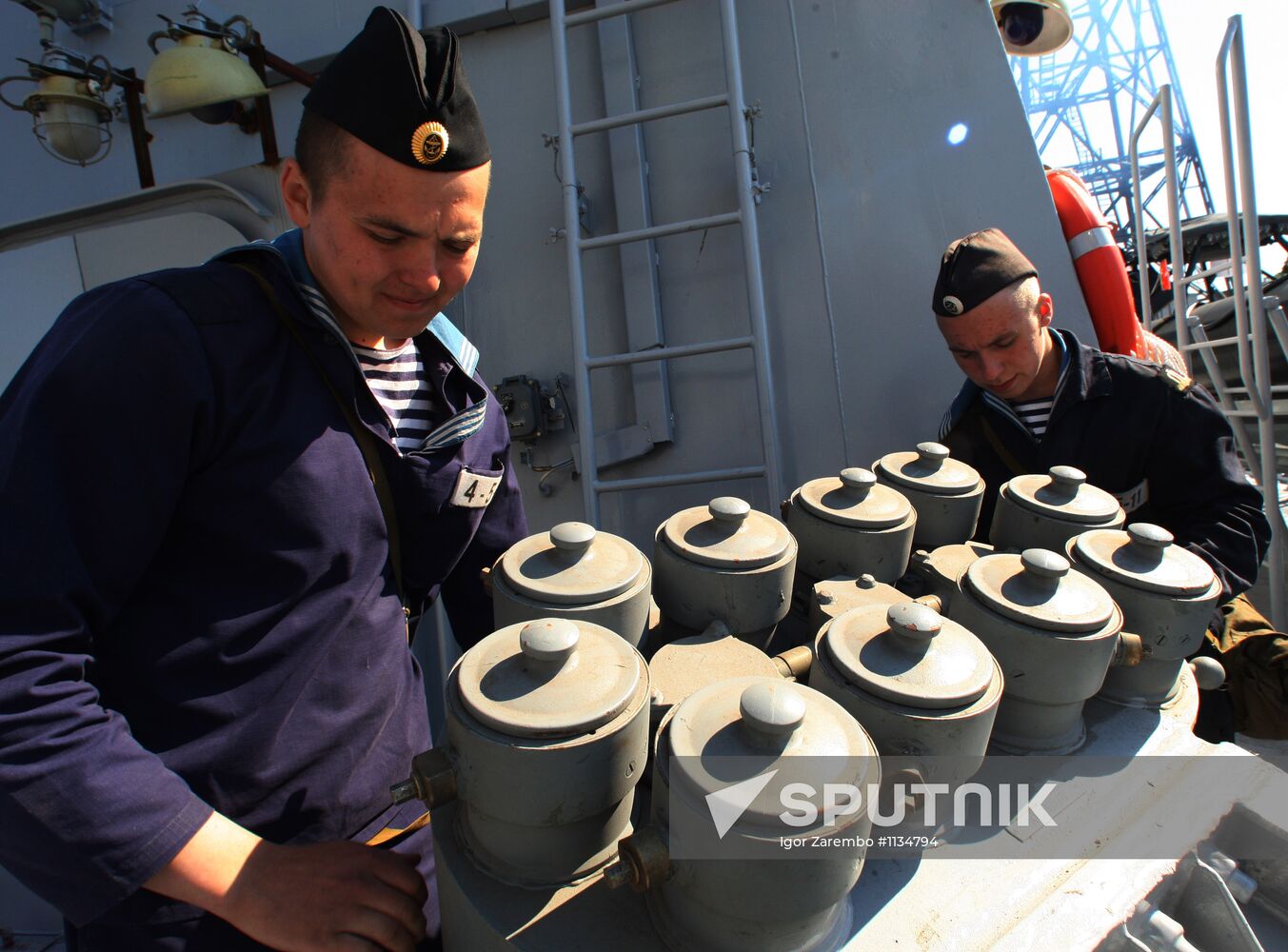 Sea trials for frigate "Quiver" (Tarkash)