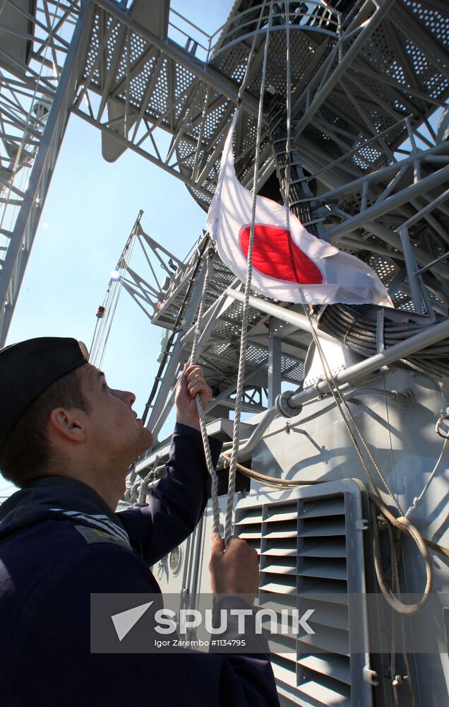 Sea trials for frigate "Quiver" (Tarkash)