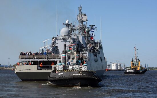 Sea trials for frigate "Quiver" (Tarkash)