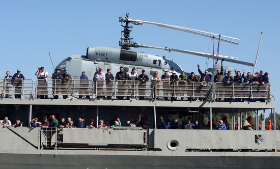 Sea trials for frigate "Quiver" (Tarkash)