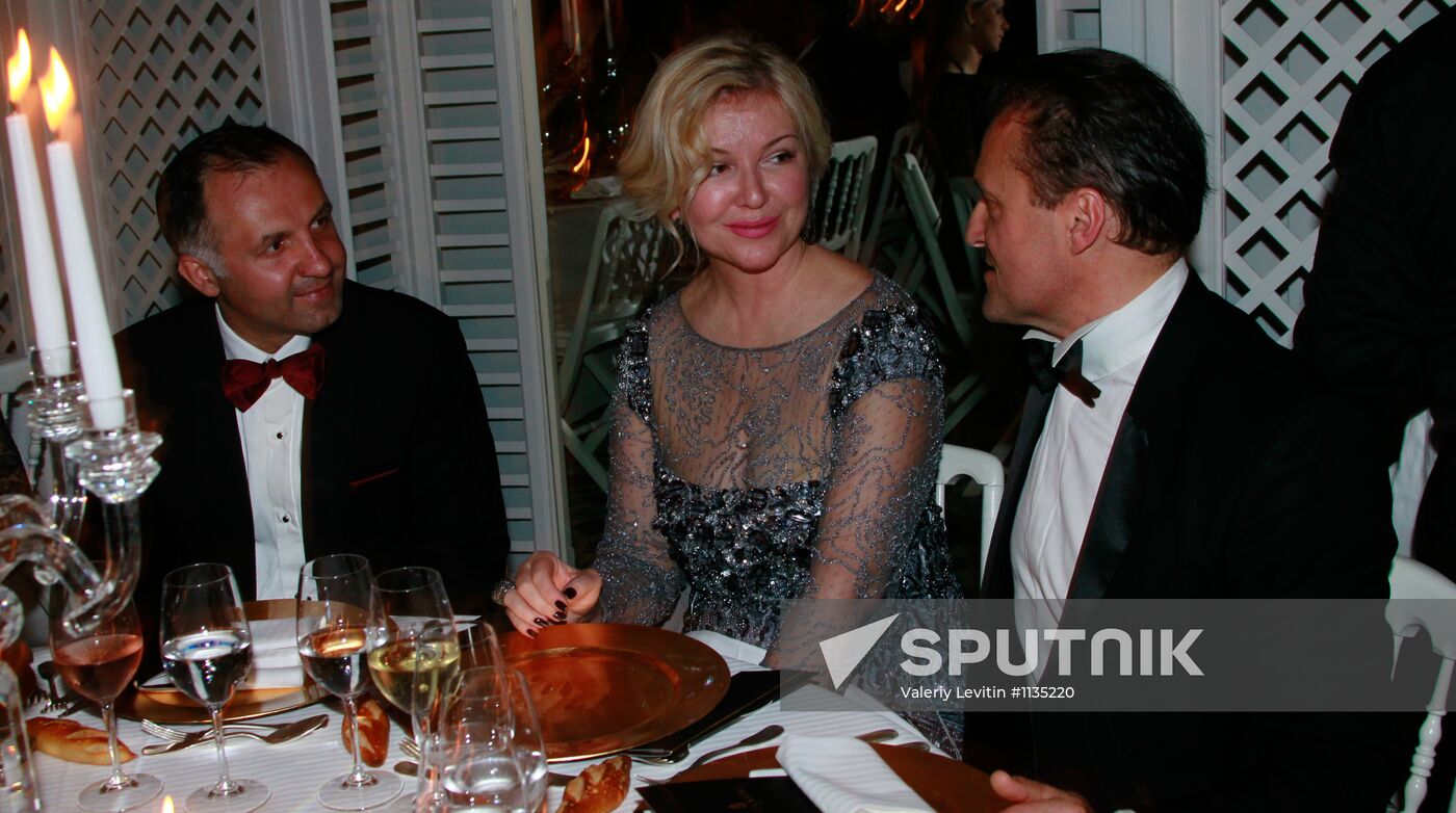 Traditional annual party by jewelry house de Grisogono
