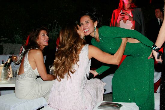 Traditional annual party by jewelry house de Grisogono