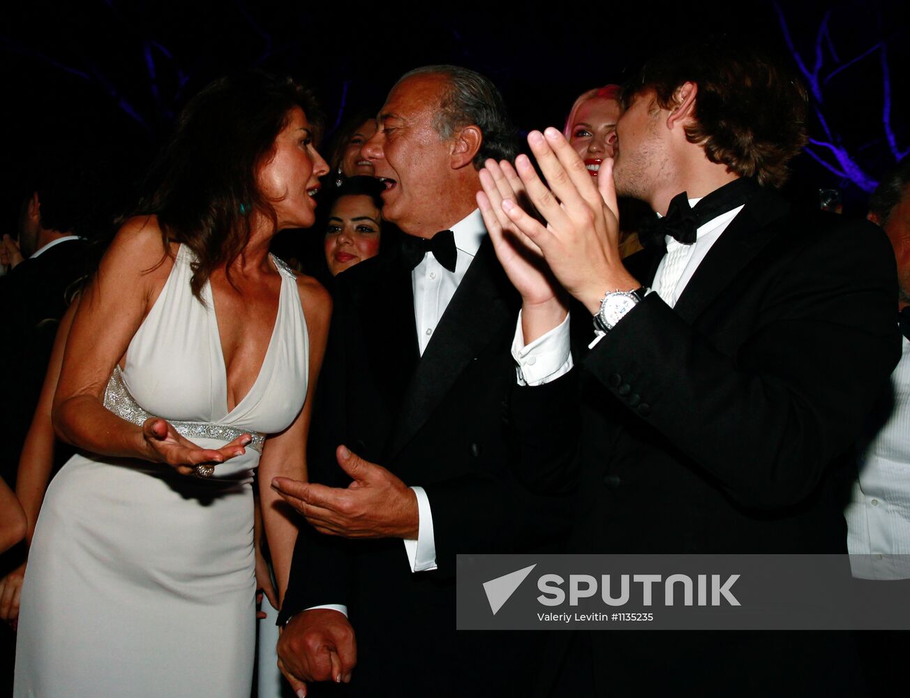 Traditional annual party by jewelry house de Grisogono