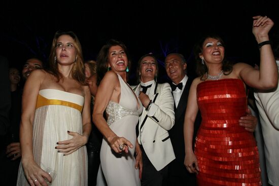 Traditional annual party by jewelry house de Grisogono