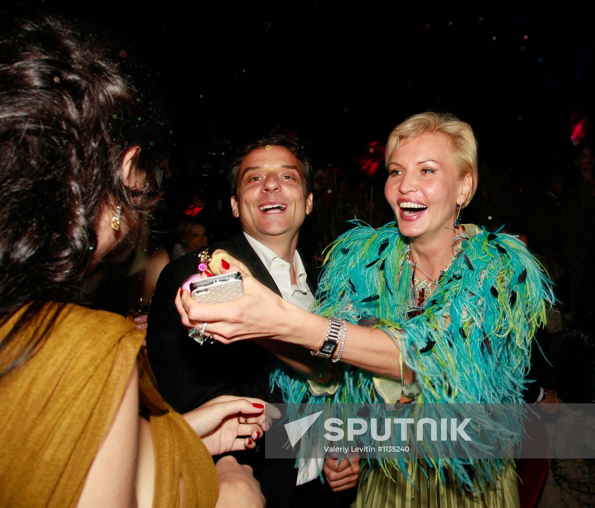 Traditional annual party by jewelry house de Grisogono