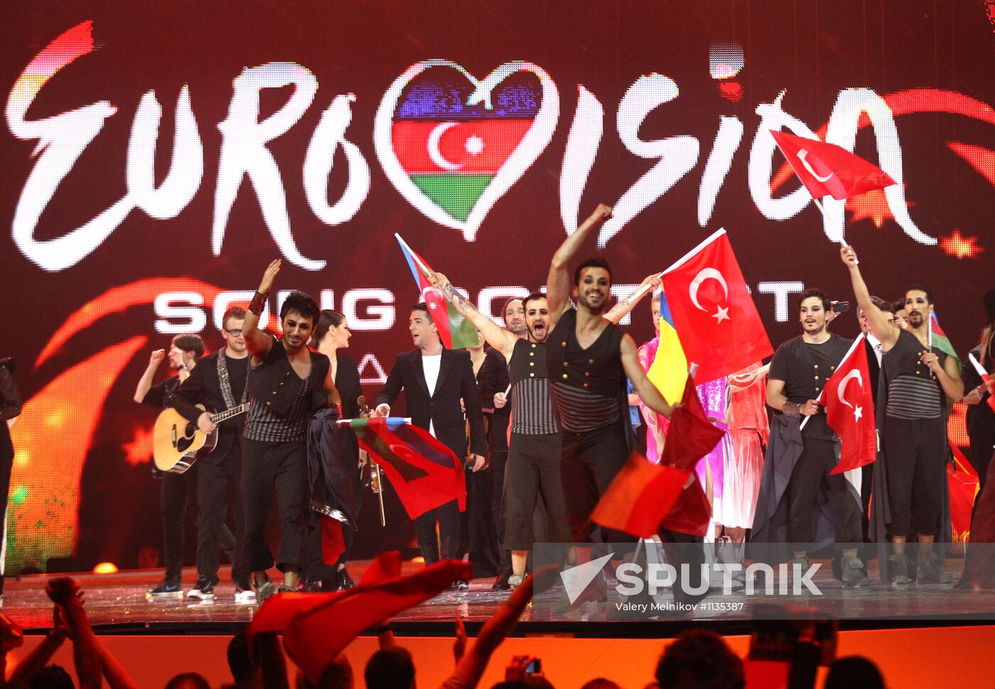 Eurovision 2012 song contest. Second semifinal