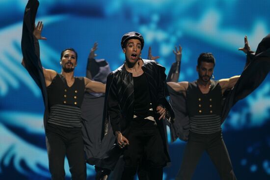 Dress rehearsal for 2012 Eurovision final