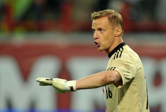 Football. Friendly match between Russia and Uruguay