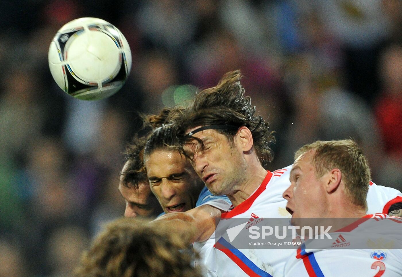 Football. Friendly match between Russia and Uruguay