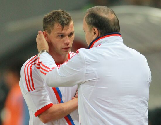Football. Friendly match between Russia and Uruguay