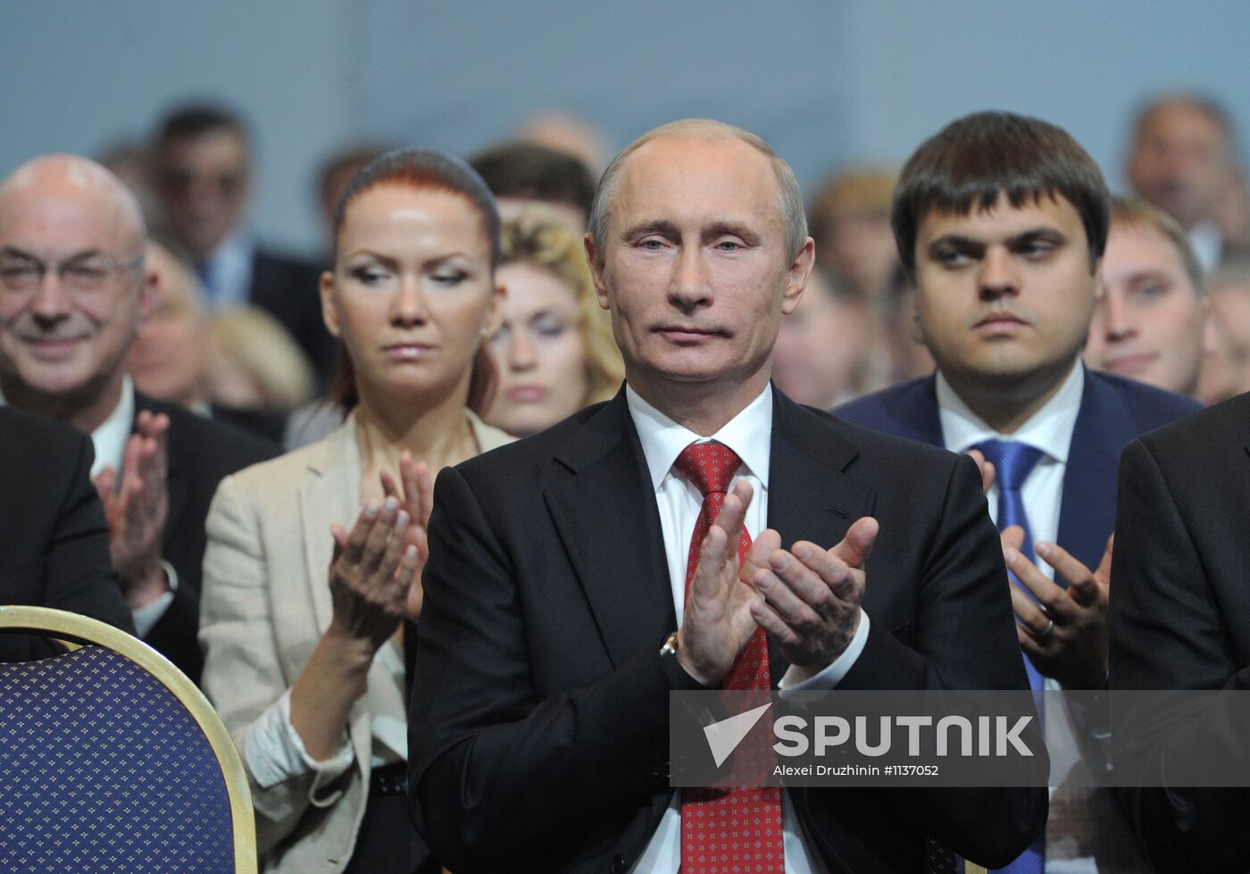 Vladimir Putin at 13th United Russia party conference
