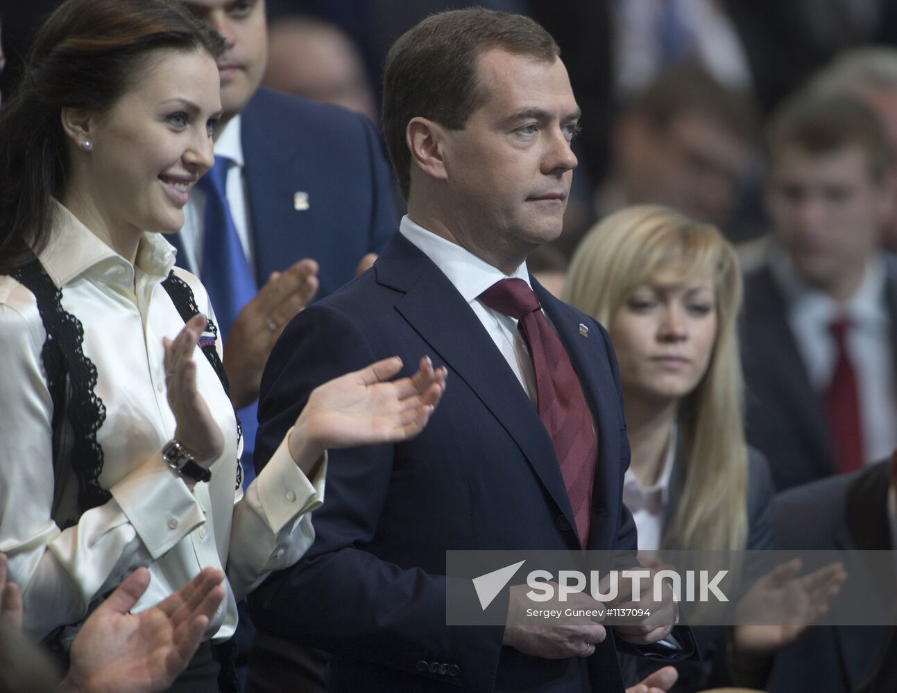 Dmitry Medvedev elected United Russia party chairman