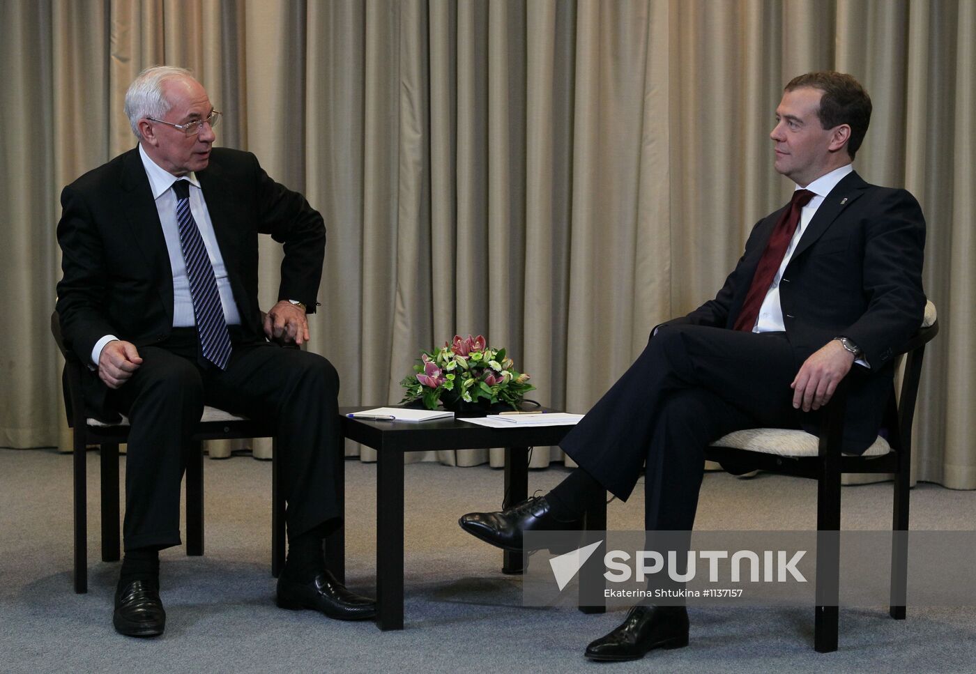 D.Medvedev meets with Prime Minister of Ukraine