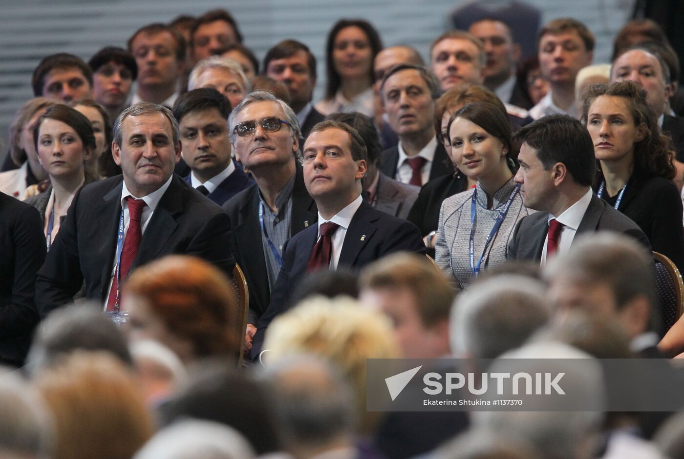 Dmitry Medvedev at 13th Congress of "United Russia"