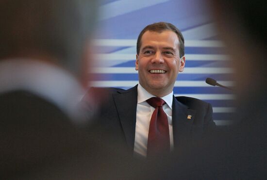 Dmitry Medvedev at 13th Congress of "United Russia"