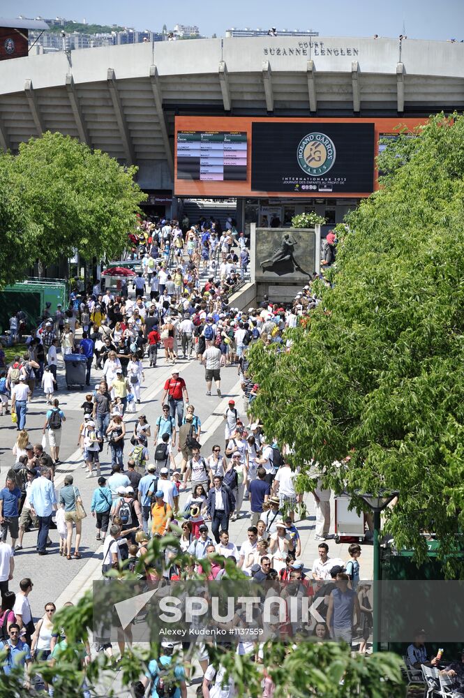 Roland Garros 2012. Children's Day