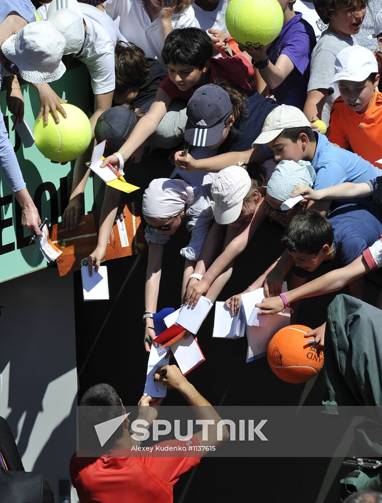 Roland Garros 2012. Children's Day