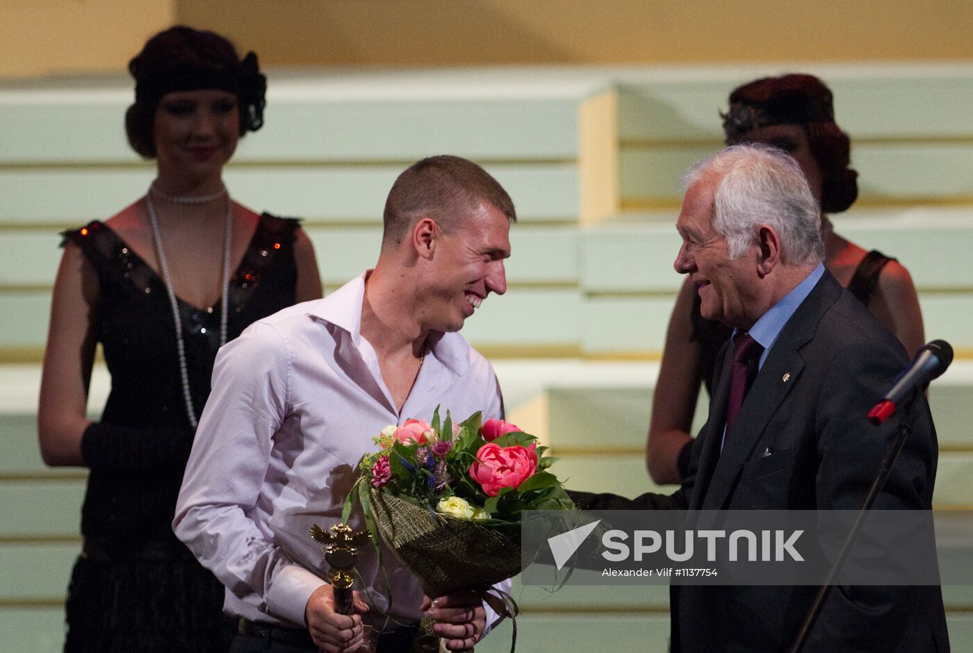 Ceremony of major football awards for the season