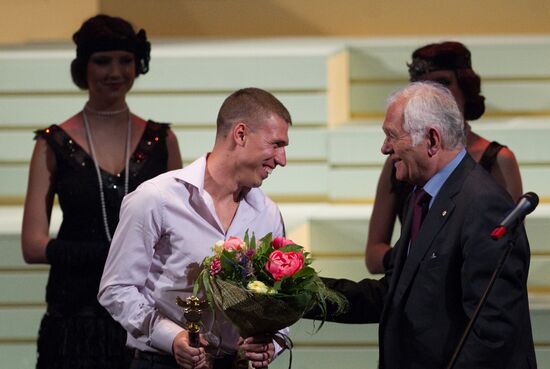 Ceremony of major football awards for the season