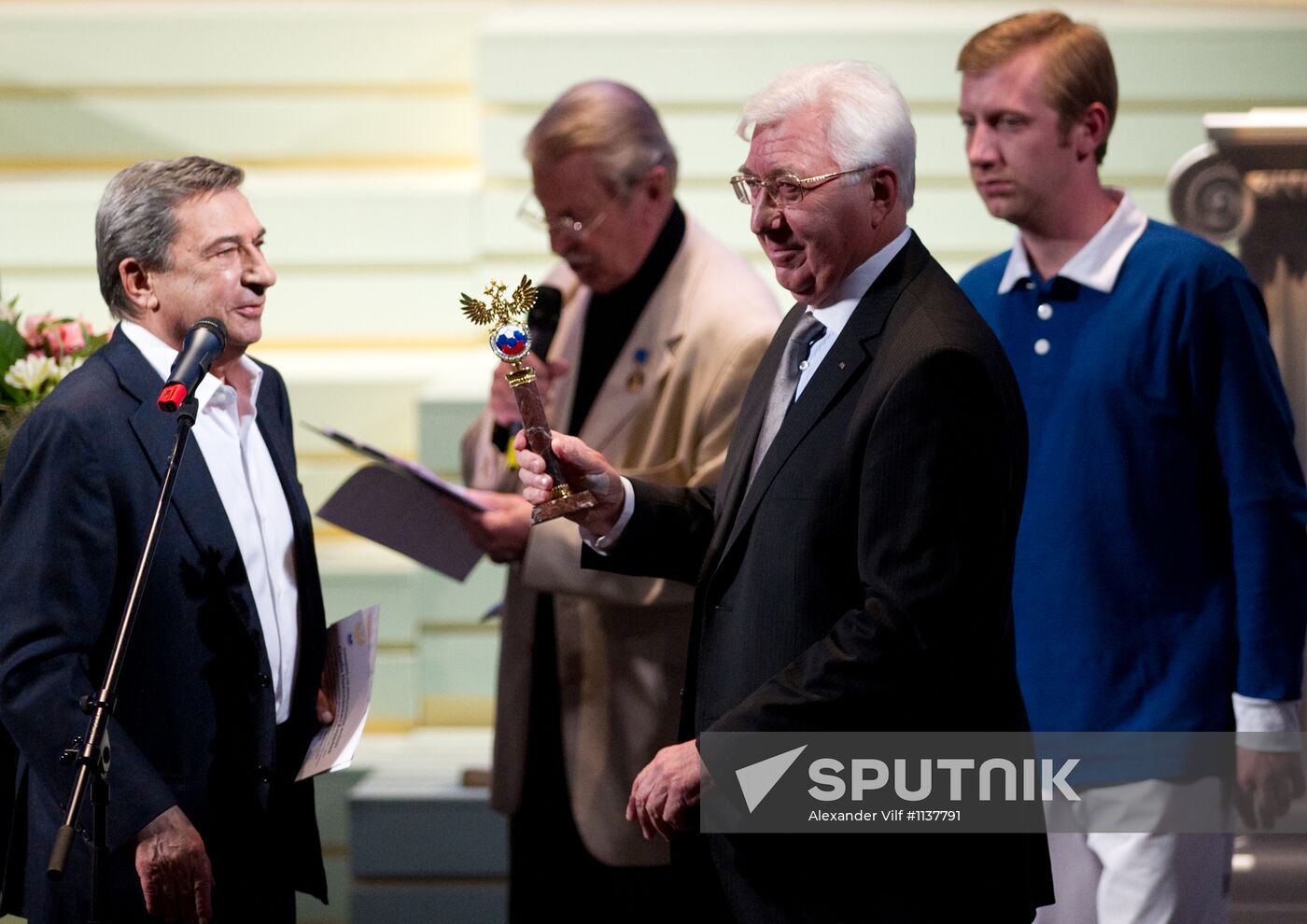 Football season awards ceremony