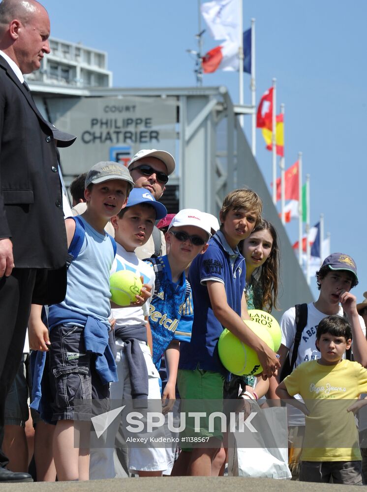 Roland Garros Tennis 2012: Day One