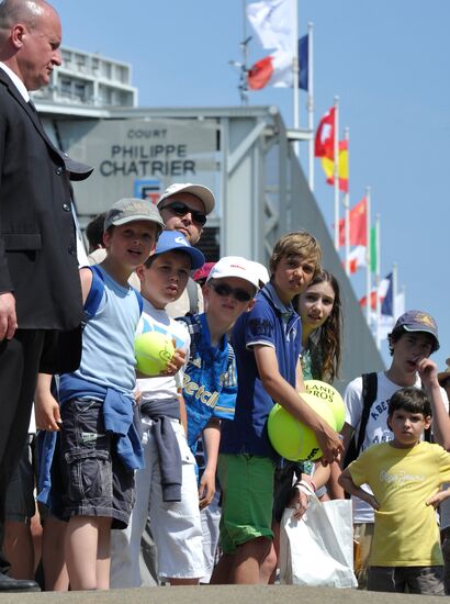Roland Garros Tennis 2012: Day One