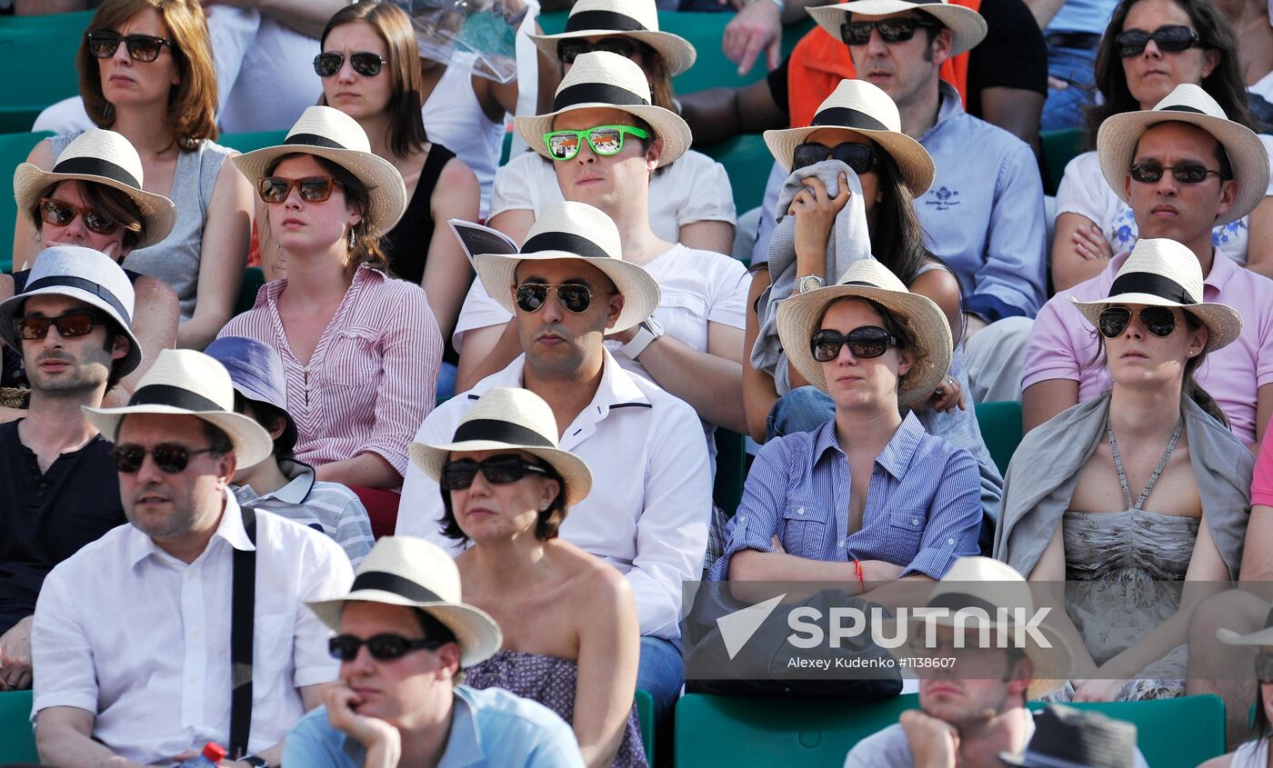 Roland Garros Tennis 2012: Day One