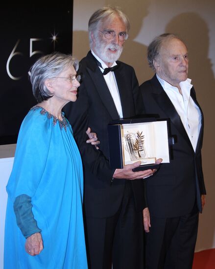 Closing of 65th Cannes film festival