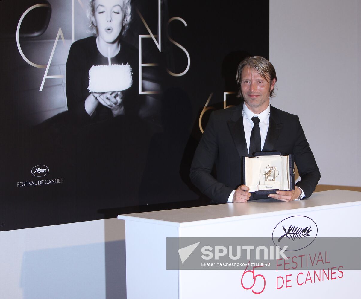 Closing of 65th Cannes film festival