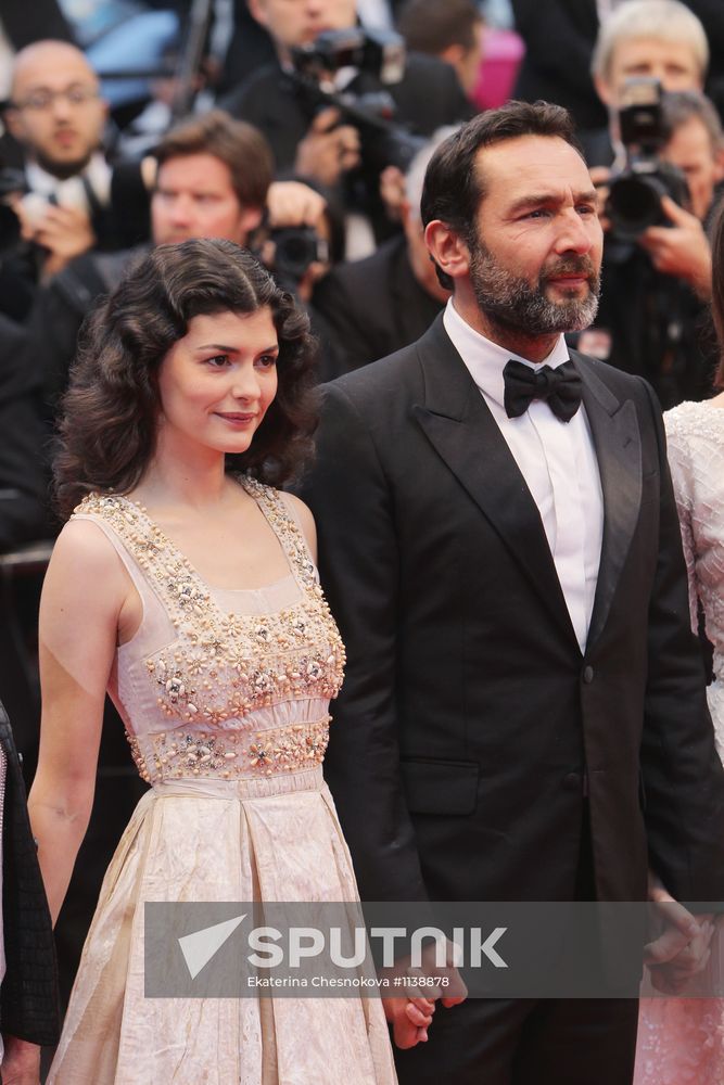 Closing of 65th Cannes film festival