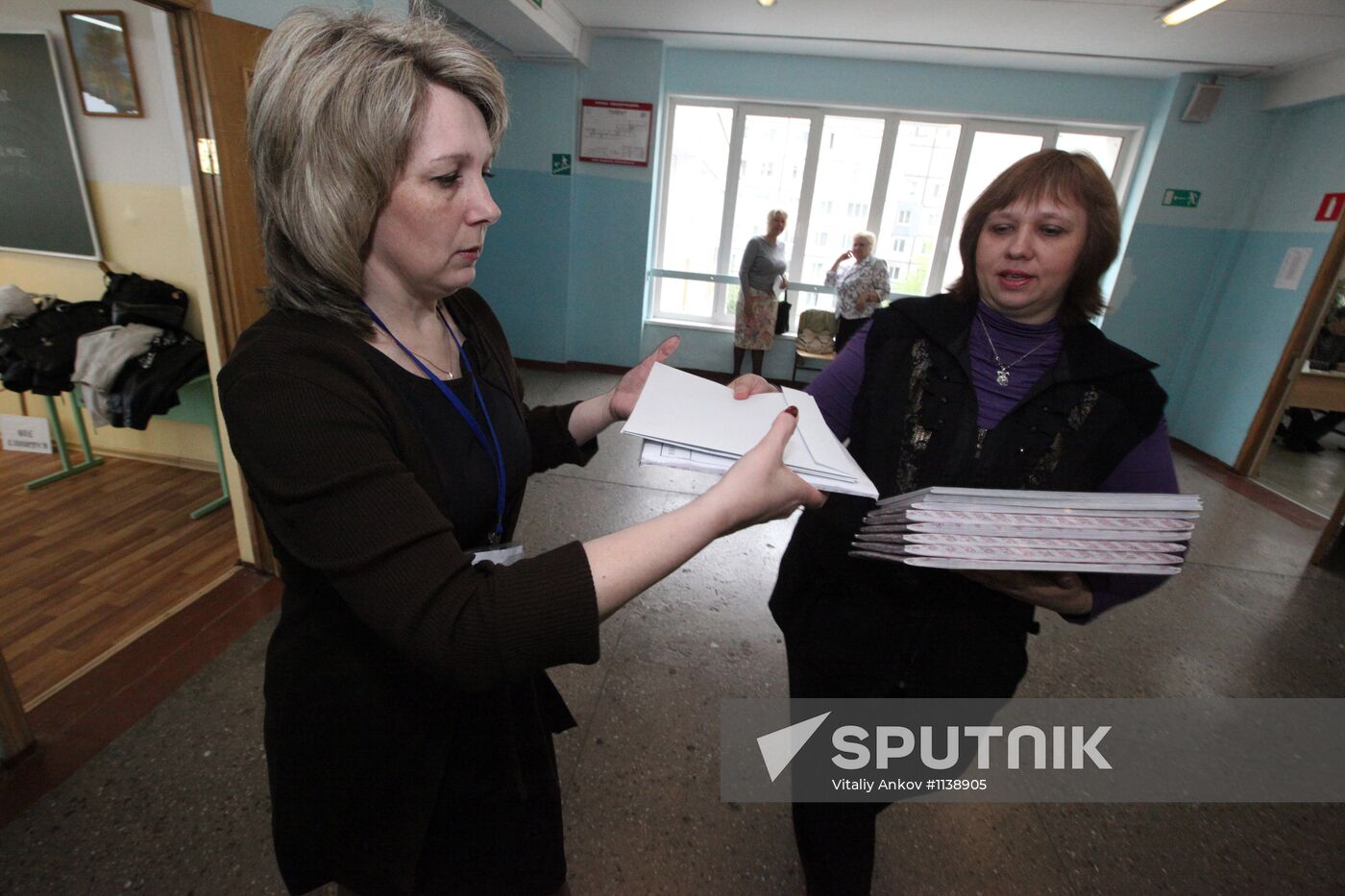 Russian schoolchildren take unified state exam