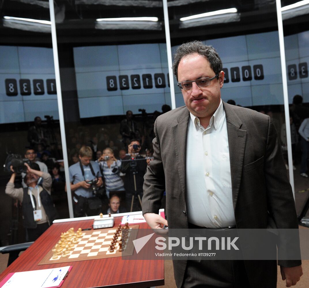 World Chess Championship 2012 match. Day 19