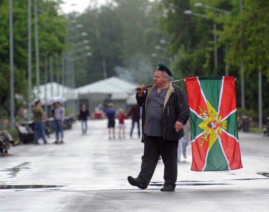 Celebrating Border Guards Day in Moscow