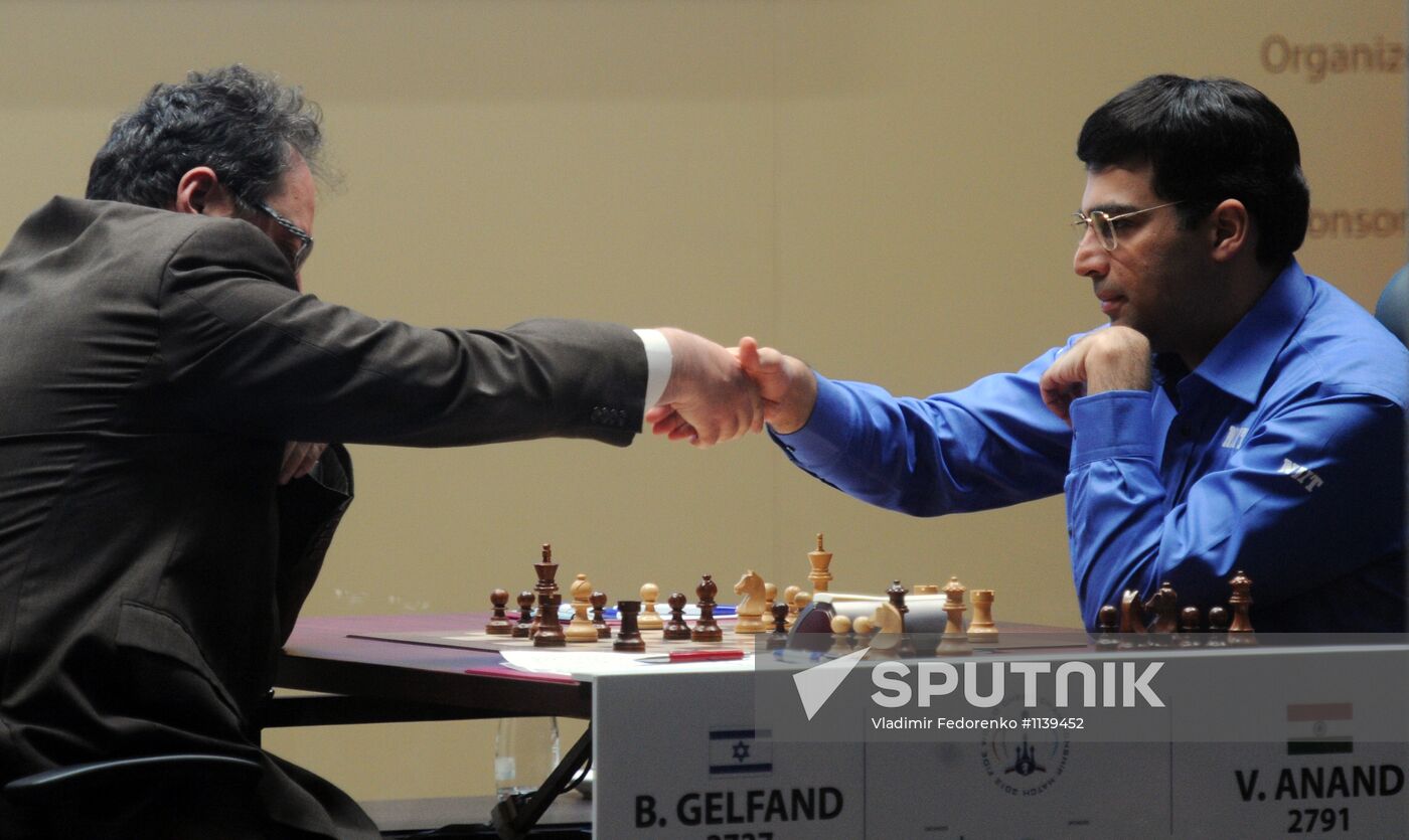 World Chess Championship 2012 match. Day 19