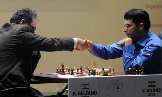 World Chess Championship 2012 match. Day 19