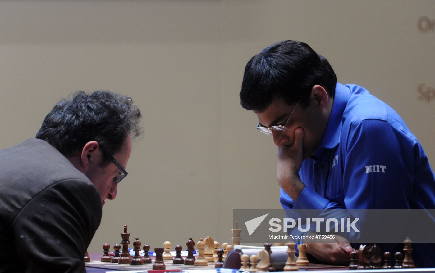 World Chess Championship 2012 match. Day 19