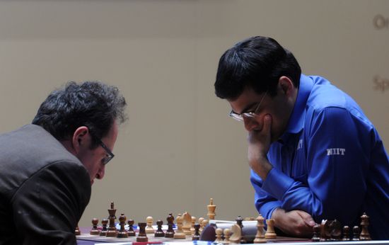 World Chess Championship 2012 match. Day 19