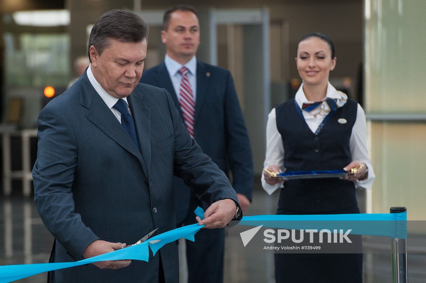 New terminal opens at Kiev international airport