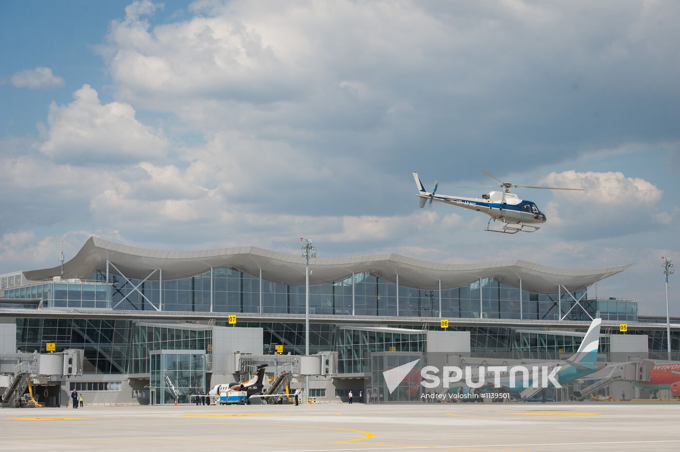 New terminal opens at Kiev international airport