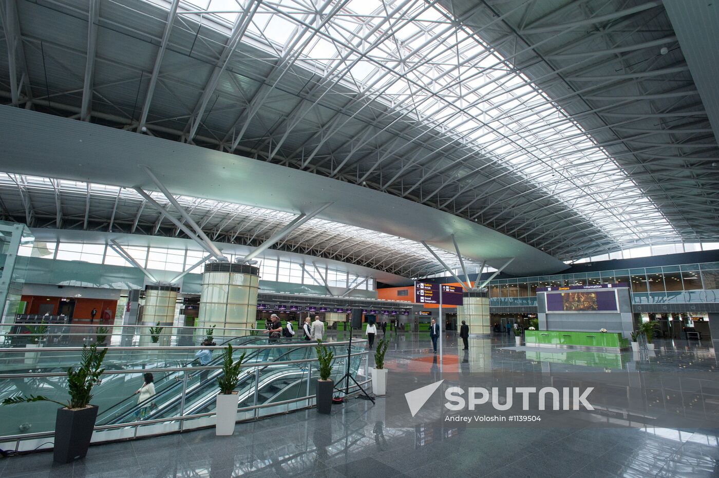 New terminal opens at Kiev international airport