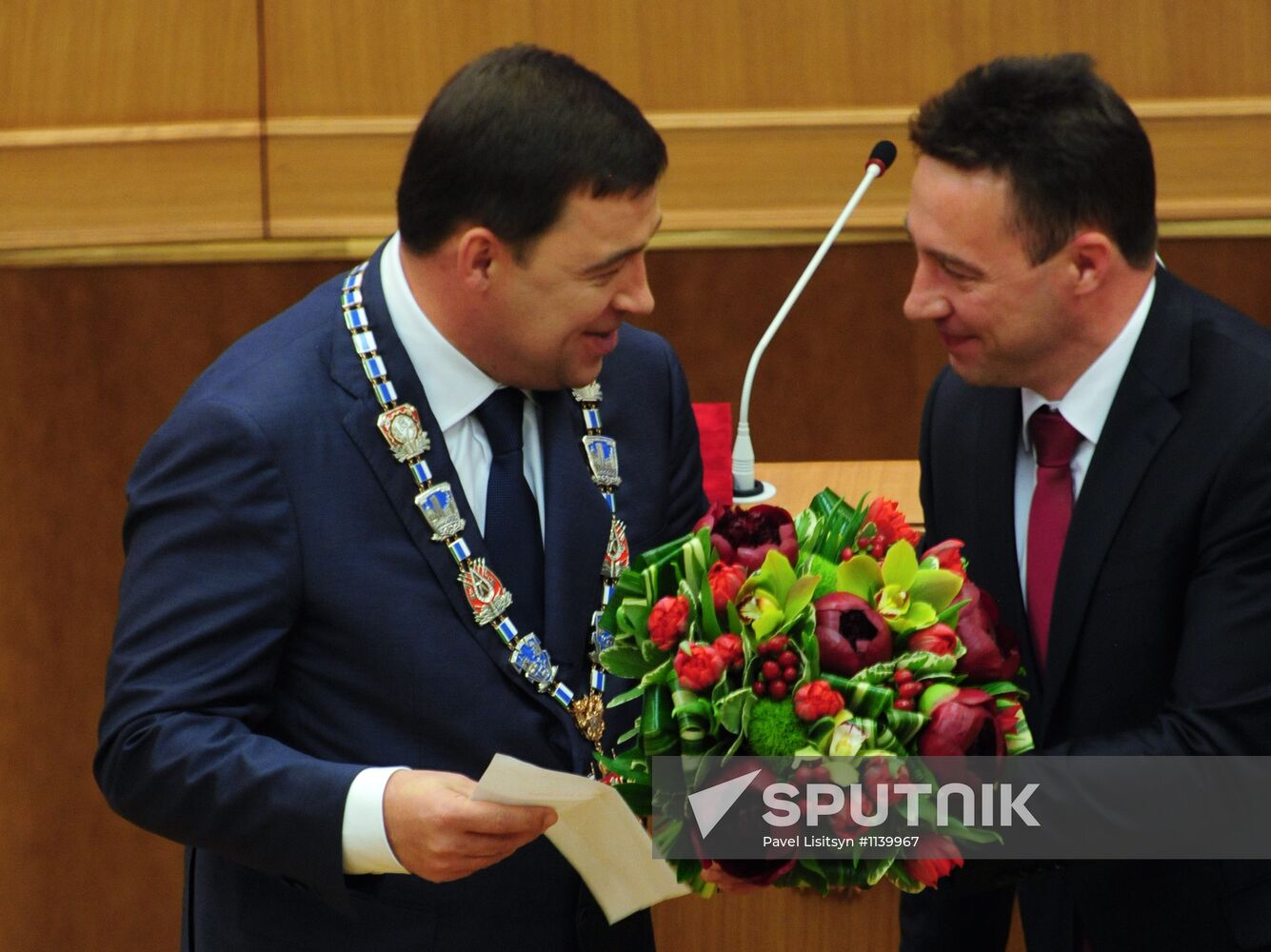 Yevgeny Kuyvashev sworn in as Governor of Sverdlovsk Region