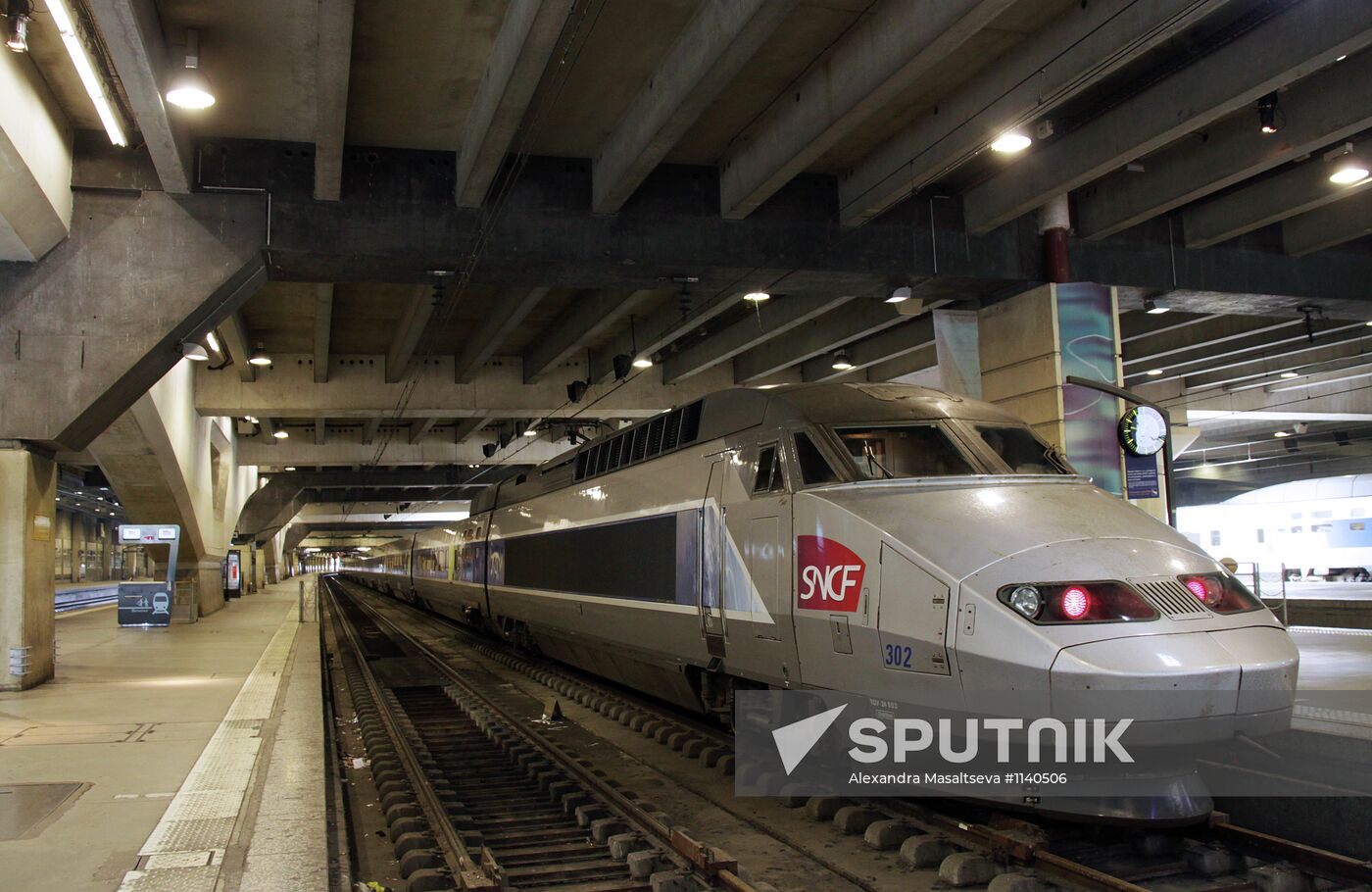 Montparnasse Train Station in Paris