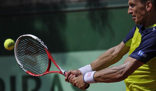 Tennis. 2012 Roland Garros. Day three