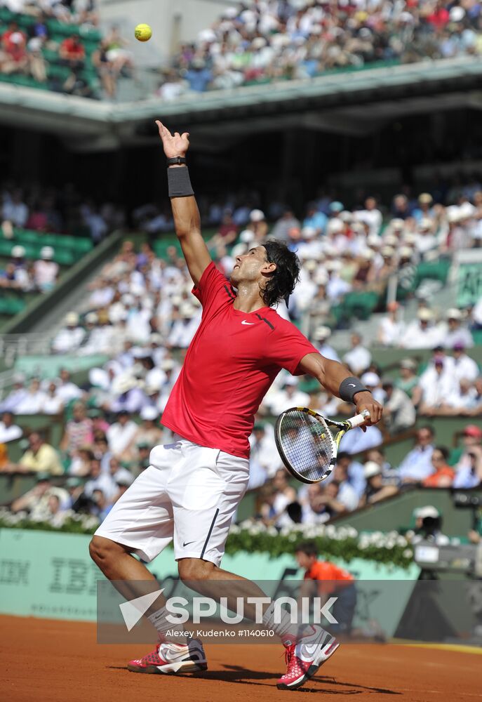 Tennis. 2012 Roland Garros. Day three