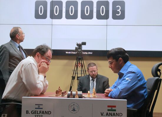 World Chess Champion title match. Tie-break