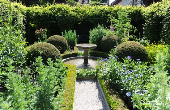 The Garden of Five Senses. Yvoire, France